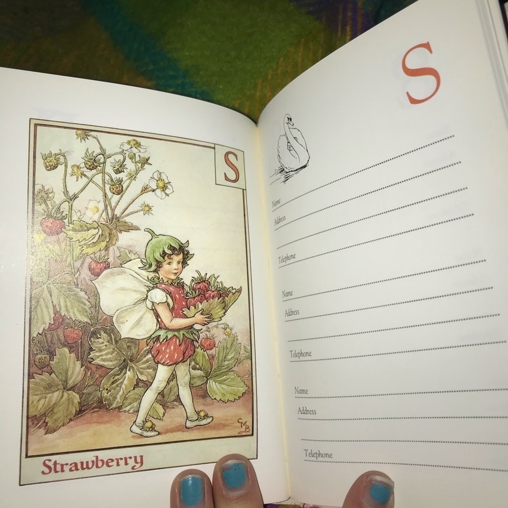 FLOWER + FAIRIES ADDRESS BOOK + FAIRY BRACELET fairycore - Picture 3 of 8